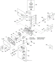 RIGHT HAND HYDRO TRANSAXLE ASSEMBLY NO. 119-3331