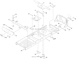 FRAME AND FRONT AXLE ASSEMBLY