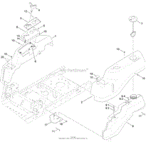 BODY STYLING AND FUEL POD ASSEMBLY