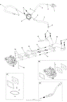 FUEL SYSTEM ASSEMBLY ENGINE ASSEMBLY NO. 127-9041