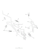 GOVERNOR CONTROL ASSEMBLY ENGINE ASSEMBLY NO. 127-9041