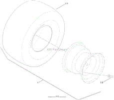 REAR TIRE ASSEMBLY