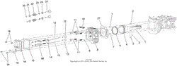 PISTON AND CYLINDER HEAD ENGINE ASSEMBLY NO. 121-0412