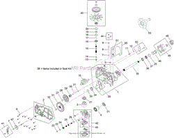 LH TRANSAXLE ASSEMBLY NO. 131-3640