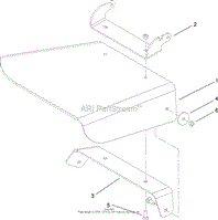 RUBBER DEFLECTOR ASSEMBLY NO. 114-1651