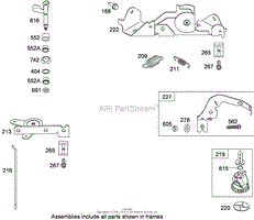 GOVERNOR ASSEMBLY BRIGGS AND STRATTON 44K777-0125-G1