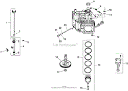 CRANKCASE ASSEMBLY KOHLER SV820-0012