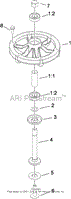 CUTTER HOUSING ASSEMBLY NO. 109-8744