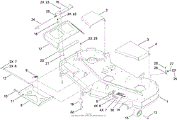 60 INCH DECK ASSEMBLY