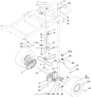 TRACTION DRIVE ASSEMBLY