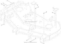 54 INCH DECK ASSEMBLY NO. 131-4141