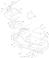 54 INCH DECK ASSEMBLY