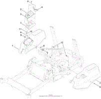 CONTROL PANEL AND BODY STYLING POD ASSEMBLY