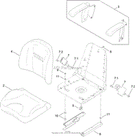 SEAT ASSEMBLY NO. 121-5659