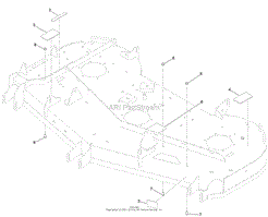 DECK DECAL ASSEMBLY NO. 127-3356