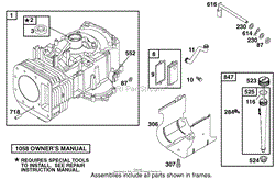 ENGINE BRIGGS &amp; STRATTON MODEL 28Q777-0690-E1