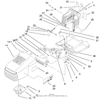 HOOD &amp; TOWER ASSEMBLY