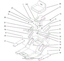 REAR BODY &amp; SEAT ASSEMBLY