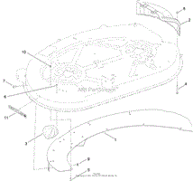 BAFFLE AND COVER ASSEMBLY