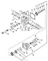 HYDROSTATIC TRANSMISSION-MOTOR SECTION