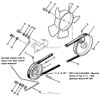 DRIVE BELT AND PULLEYS