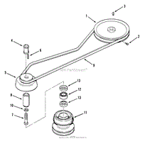 DRIVE BELT AND PULLEYS