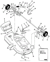 32 IN/81 CM MOWER DECK-8 HP RIDER