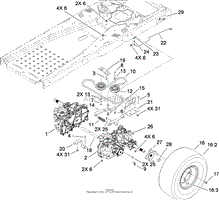 HYDRO DRIVE ASSEMBLY