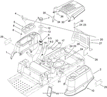 STYLING AND FUEL SYSTEM ASSEMBLY