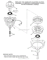 ENGINE PULLEY AND PTO CLUTCH