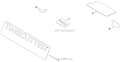 MODEL SPECIFIC DECAL ASSEMBLY