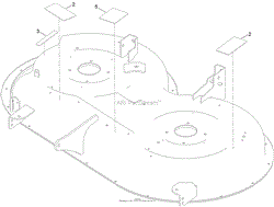 42 INCH DECAL ASSEMBLY NO. 137-7041