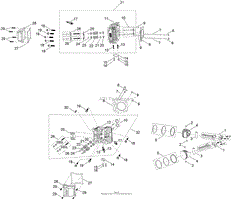 PISTON AND CYLINDER HEAD ASSEMBLY