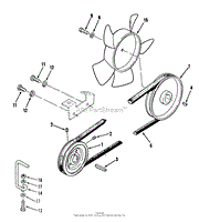 DRIVE BELT AND PULLEYS