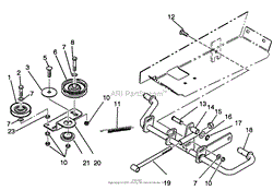 IDLER AND PEDAL SHAFT ASSEMBLY