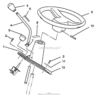 STEERING WHEEL AND CONSOLE ASSEMBLY