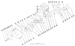 LAWN SKIFF TRANSMISSION #5050 PARTS LIST