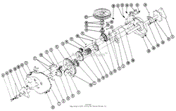 RR-46 TRANSMISSION NO. 5050 PARTS LIST