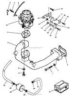 CARBURETOR &amp; INTAKE MANIFOLD ASSEMBLY