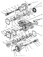 TRANSMISSION ASSEMBLY EATON MODEL 781-016(2)