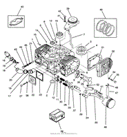 ENGINE CYLINDER BLOCK ASSEMBLY