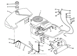 ENGINE &amp; FUEL SYSTEM ASSEMBLY