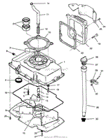 OIL BASE &amp; FILL TUBE ASSEMBLY