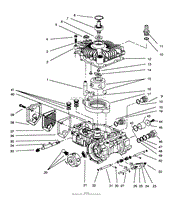 TRANSMISSION ASSEMBLY EATON MODEL 781-016