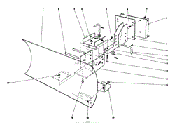 GRADER BLADE ASSEMBLY MODEL 59051