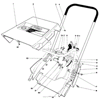 SHROUD &amp; HANDLE ASSEMBLY (MODEL 38030)