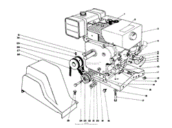 ENGINE ASSEMBLY (MODEL 38150)