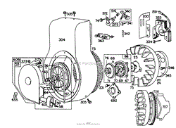 ENGINE BRIGGS &amp; STRATTON