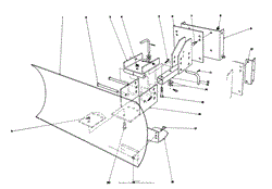 GRADER BLADE ASSEMBLY (MODEL NO. 59099)