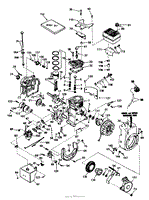 ENGINE TECUMSEH MODEL H35-45582N